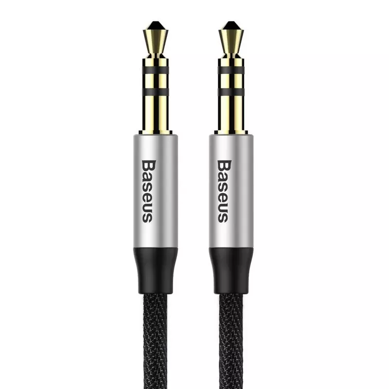 کابل صدا ۱ متری بیسوس مدل Baseus Audio Yiven M30 Cable رنگ مشکی