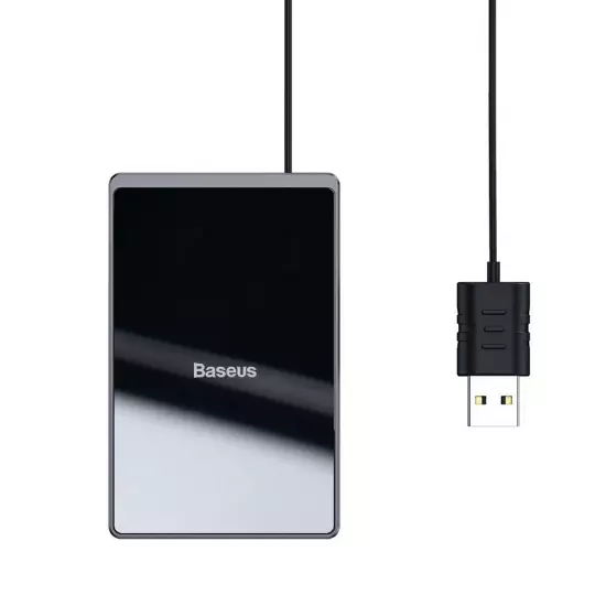 شارژر بی‌سیم بیسوس مدل Baseus Card Ultra-thin Wireless Charger WX01B-01