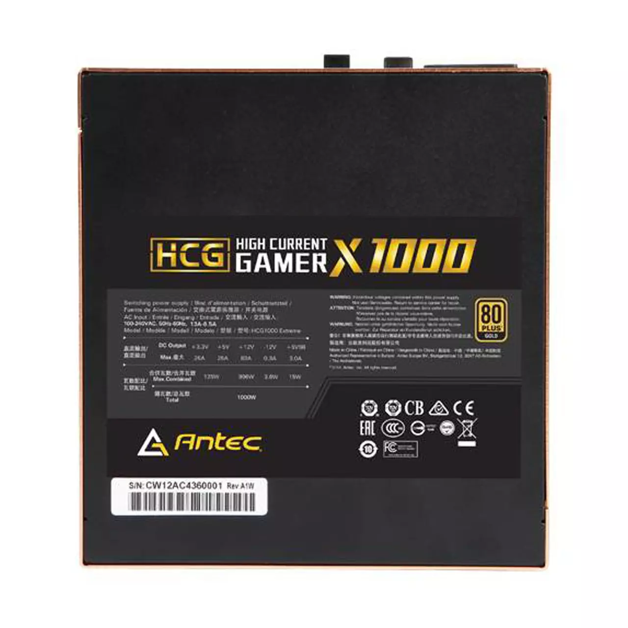 تصویر  پاور انتک مدل Antec HCG1000 Extreme