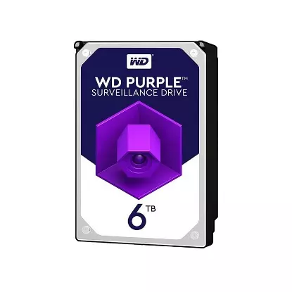 هارد اینترنال وسترن دیجیتال مدل Purple ظرفیت 6 ترابایت