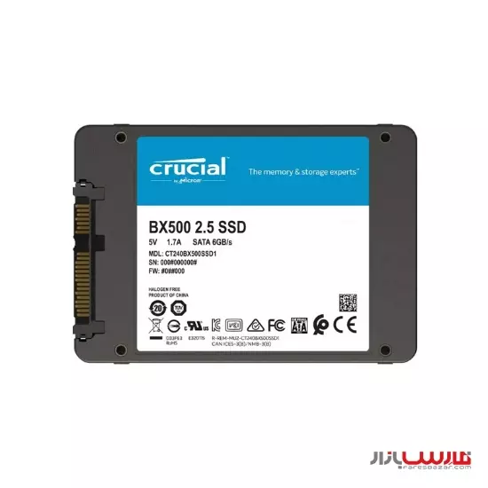 هارد اینترنال SSD کروشیال مدل BX500 240GB