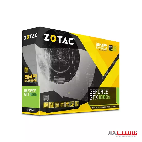 کارت گرافیک زوتک مدل Zotac GeForce GTX 1080 Ti AMP Extreme Core 11GB