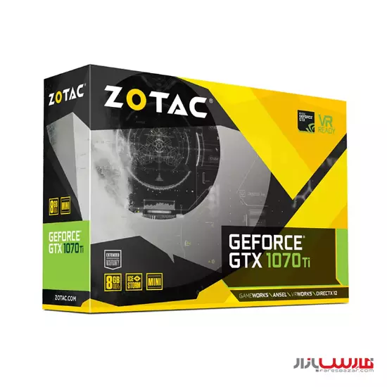 کارت گرافیک زوتک مدل Zotac GeForce GTX 1070 Ti Mini 8GB