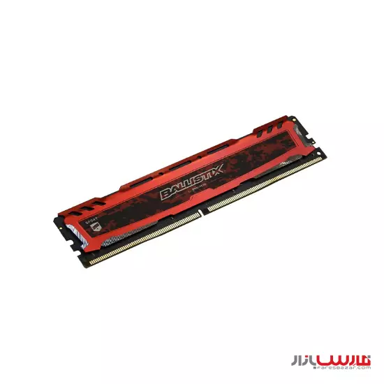 رم کروشیال Ballistix Sport LT Red DDR4 2400 UDIMM ظرفیت 4GB