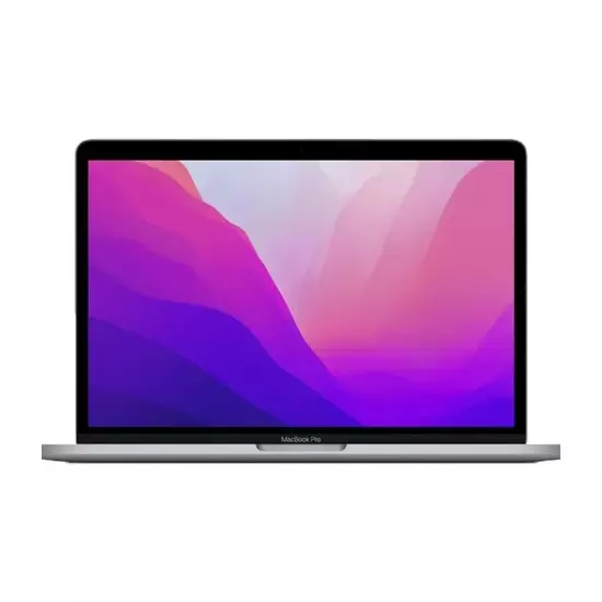 لپ‌تاپ ۱۳ اینچی اپل مدل MacBook Pro MNEJ3 2022 خاکستری