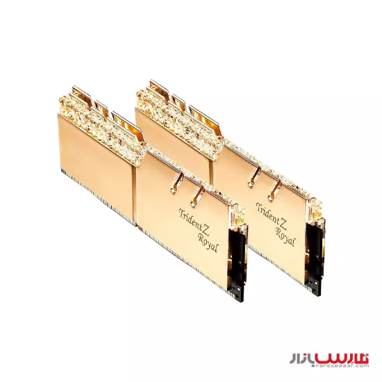 رم  جی اسکیل مدل Trident Z Royal Gold DDR4 3000MHz CL16 ظرفیت 32 گیگابایت 
