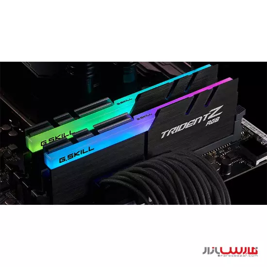 رم دسکتاپ دو کاناله جی اسکیل مدل Trident Z RGB DDR4 3466MHz  ظرفیت 32 گیگابایت 