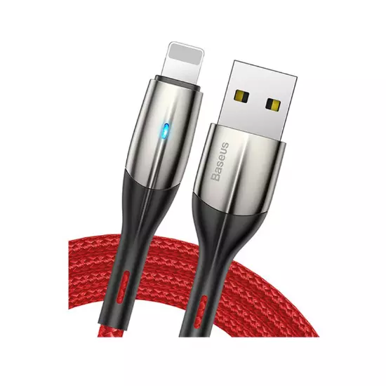 کابل ۱ متری USB به Lightning بیسوس مدل Baseus Horizontal Cable CALSP