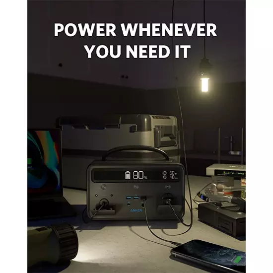 ایستگاه شارژ  انکر مدل PowerHouse II 400 A1730 ظرفیت ۱۰۸۰۰۰mAh