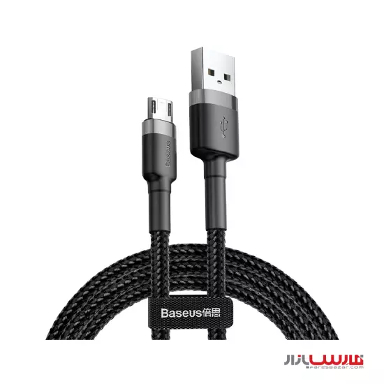 کابل ۲ متری USB به micro USB بیسوس مدل Baseus Cafule Cable CAMKLF