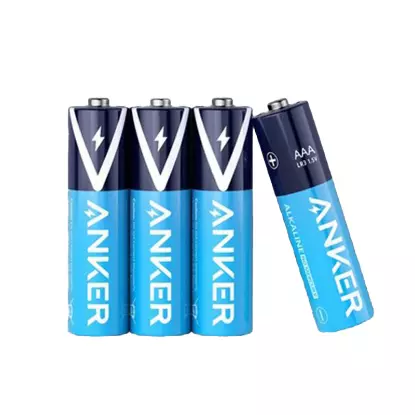 باتری ۱.۵ ولتی ۴ عددی انکر مدل Anker AAA Alkaline Batteries 4-pack B1820H