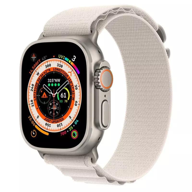 ساعت هوشمند اپل سری اولترا ۴۹ میلی متری با بند آلپاین مدل Apple Watch Ultra with Alpine Loop 