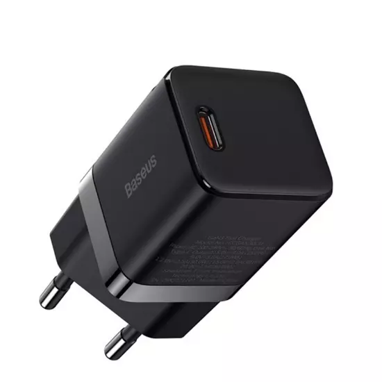 شارژر دیواری ۳۰ واتی بیسوس مدل Baseus GaN3 fast charger CCGN010101